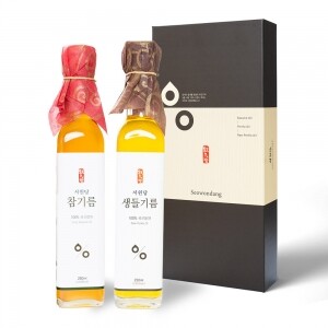 서원당 선물세트6호(참기름250ml+생들기름250ml)